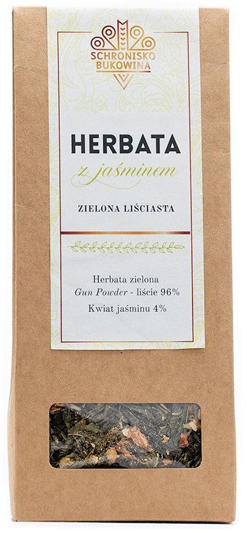 Herbata zielona z jaśminem 70g - Schronisko Bukowina