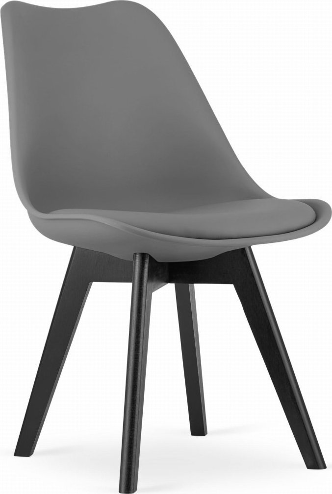 Leobert Krzesło MARK - grafitowe / nogi czarne x 1