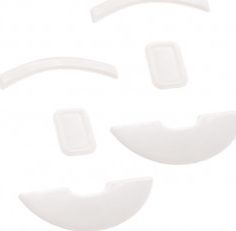 Ślizgacze Tiger Gaming Arc1 2 zestawy białe (TG_Razer_Viper_Arc1)