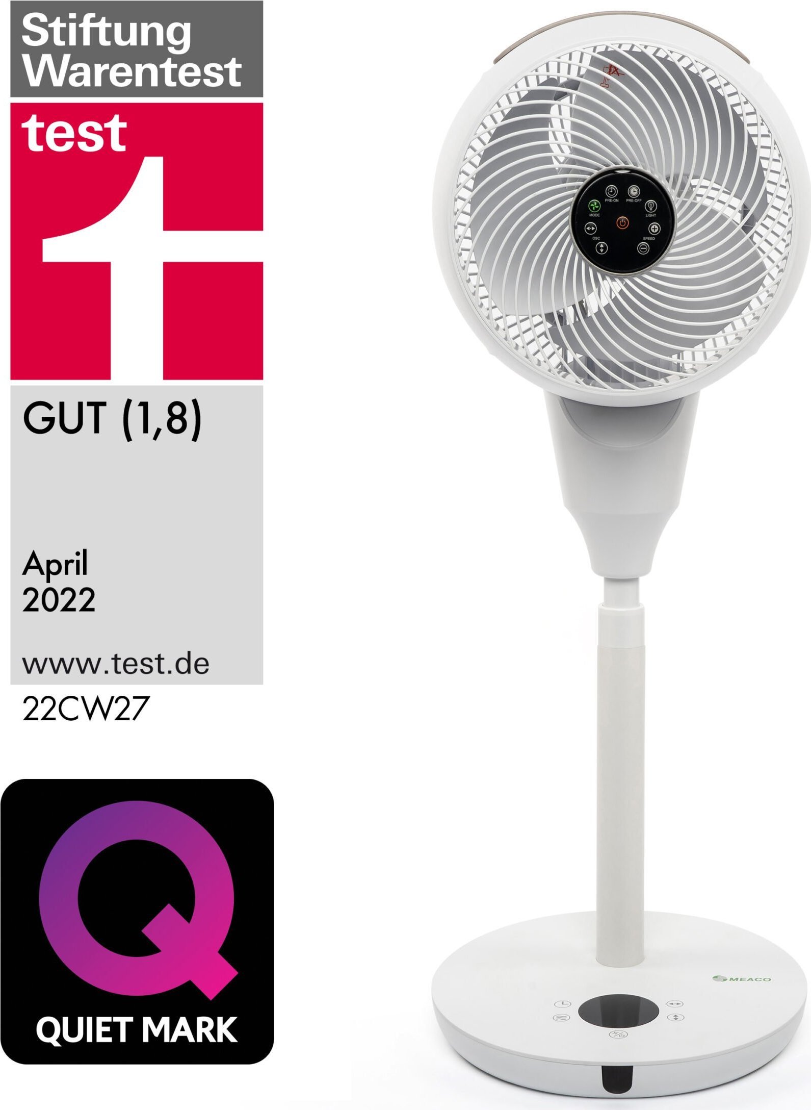 Wentylator Meaco Wentylator domowy Fan 1056P