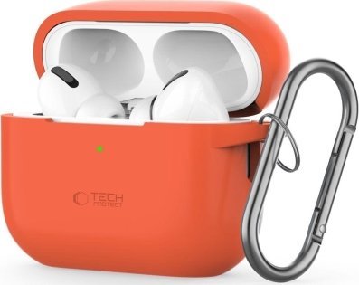 Tech-Protect Etui Tech-Protect Silicone Hook Apple Airpods Pro 1 / 2 Neon Orange
