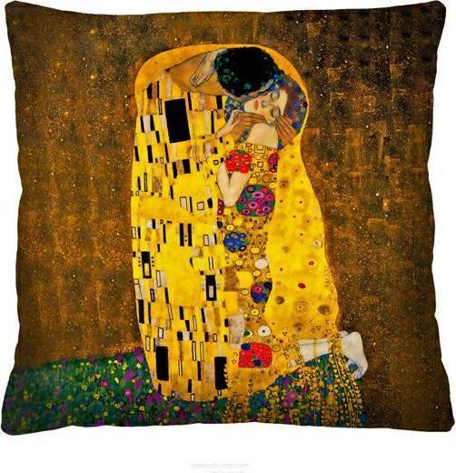Bertoni-arco Poduszka - KLIMT POCAŁUNEK - 40x40 cm