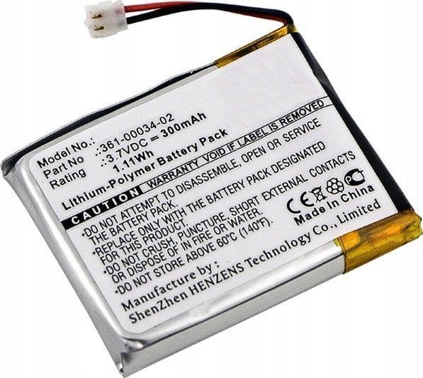 Cameron Sino Akumulator Bateria Typu 361-00034-02 Do Smartwatch Zegarek Garmin Fenix 3 / 3 Hr / Cs-gmf300sh