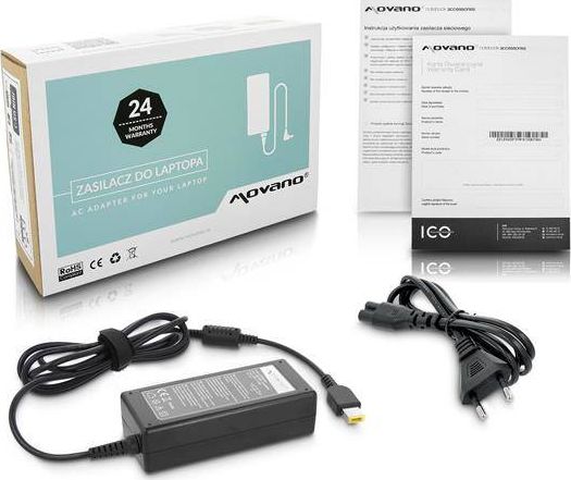 Zasilacz do laptopa Movano 65 W, 4.5 mm, 3.3 A, 20 V (ZZ/LEN20325Y)