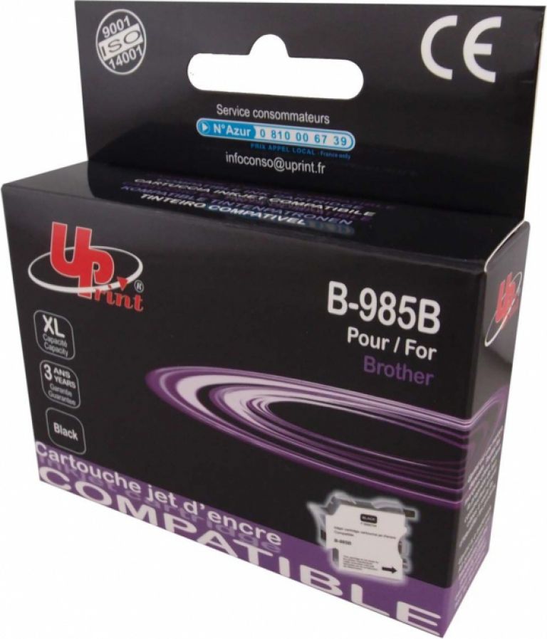 Tusz UPrint B-985B / LC-985BK (black)