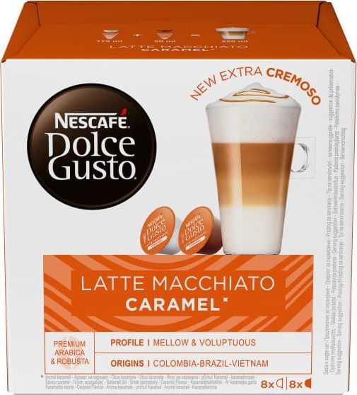Nescafe NESCAFE DOLCE GUSTO Latte Macchiato Caramel 16 kap