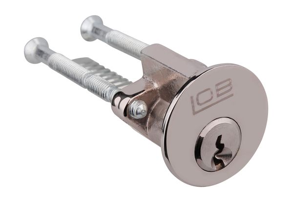 LOB Wkładka do zamka wierzchniego okrągła mosiężna 1szt. WT01