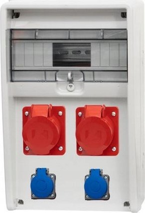 F-Elektro Rozdzielnica 12M ULISSE 2x32A/5P, 2x230V IP65