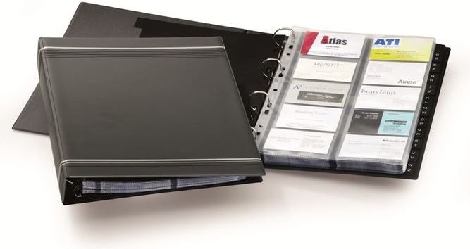 Durable Album na wizytówki Visifix 400szt. grafitowy (2388-58)