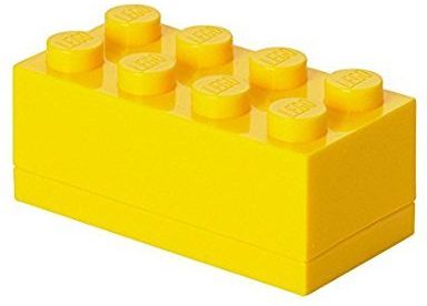LEGO MINI BOX 8 Bright Yellow