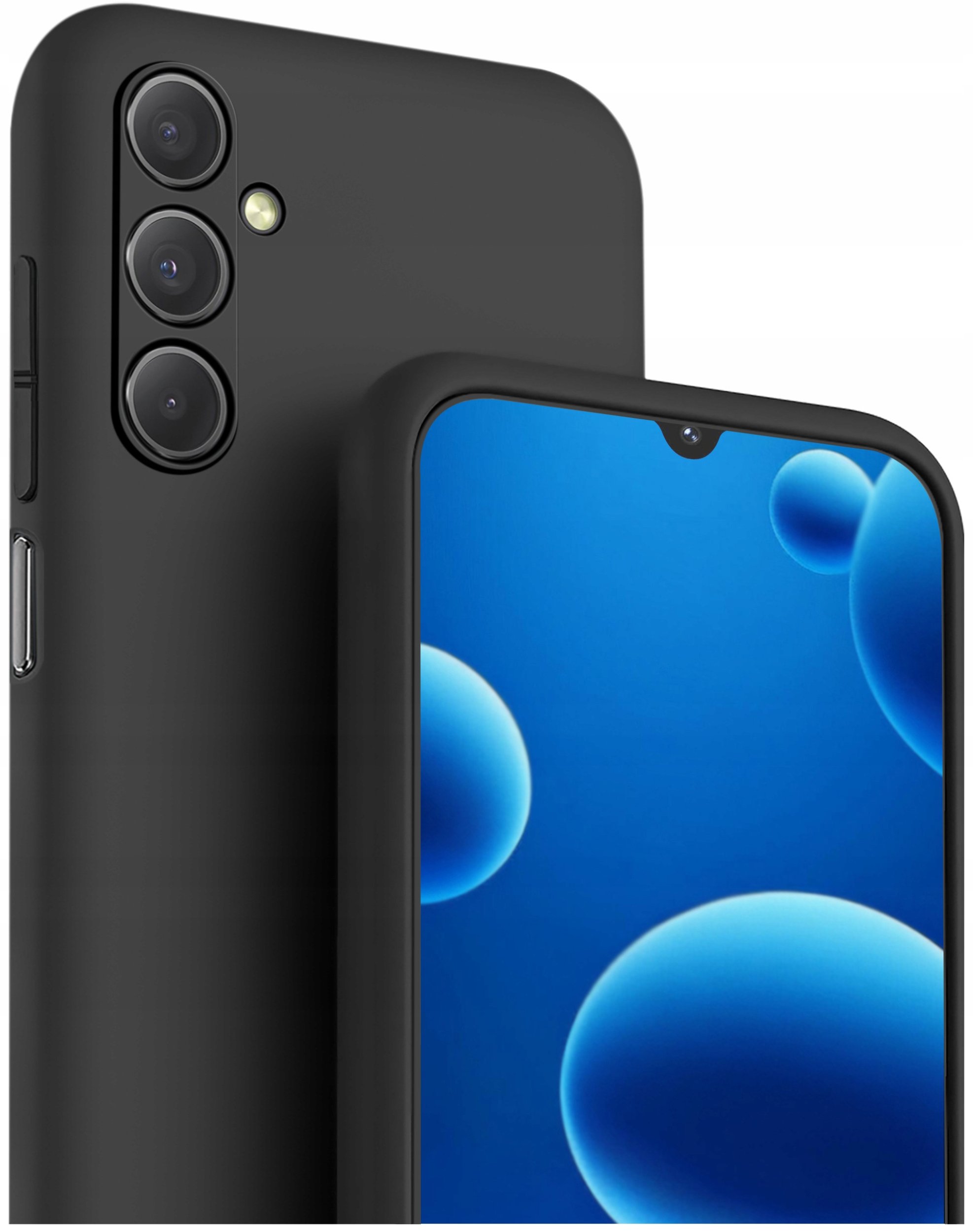 Etui do Samsung A26 5G CASE Silicone ELASTYCZNE + Szkło OCHRONNE 9H