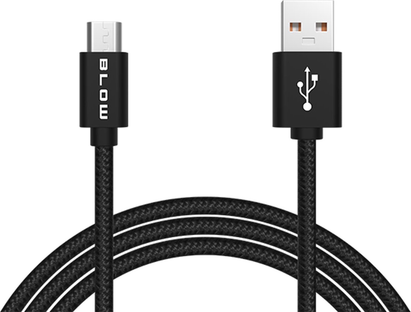 Kabel USB Blow USB-A - micro-B 1.5 m Czarny