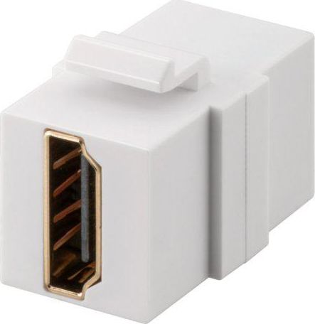 Adapter AV PremiumCord HDMI - HDMI biały