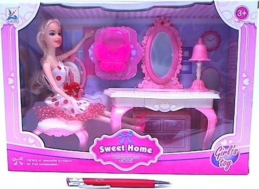 Gazelo Lalka z toaletką G170505 41252