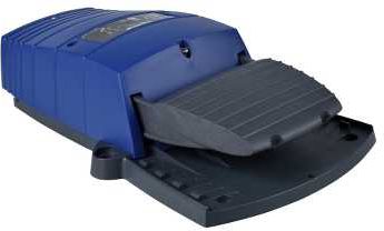 Schneider Electric Wyłącznik nożny pojedynczy bez osłony niebieski tworzywo 1Z 1R 1 krok (XPEB110)