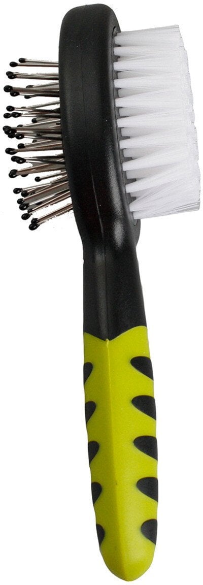 Rodent,szczotka dla gryzonia, dwustronna, mi�kka/stalowa, plastikowa, 2-1 14.5cm