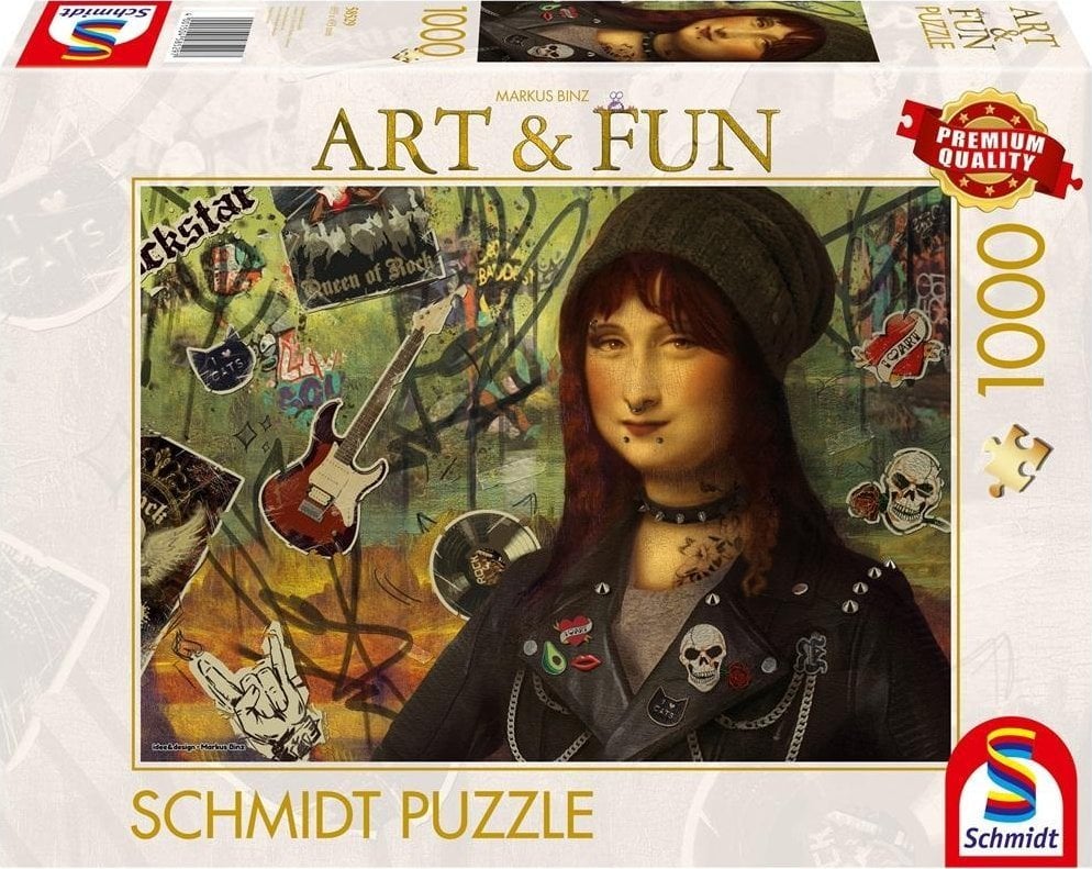 Schmidt Spiele Puzzle PQ 1000 MARKUS BINZ Mona Lisa 2024 G3