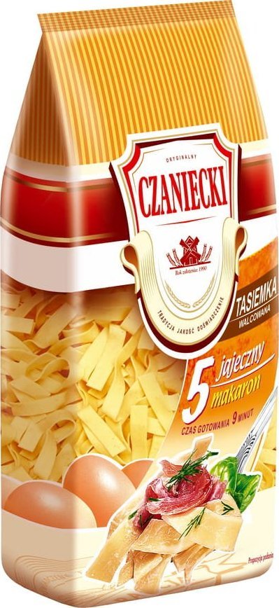 Czaniecki makaron Tasiemka walcowana 500g