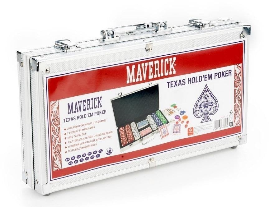 Żetony do Pokera 300 sztuk Maverick