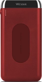 Powerbank Wesdar WS3 10000mAh Bordowy