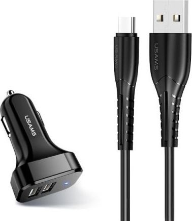 Ładowarka Usams C13 2x USB-A 2.1 A (63909-uniw)
