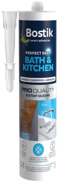 BOSTIK BATH&KITCH SIL A 280 TRANS 249 12