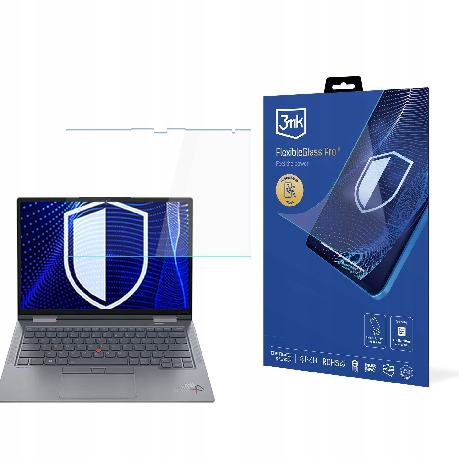 Lenovo ThinkPad X1 Yoga Gen 8 - up to 15" 3mk FlexibleGlass Pro