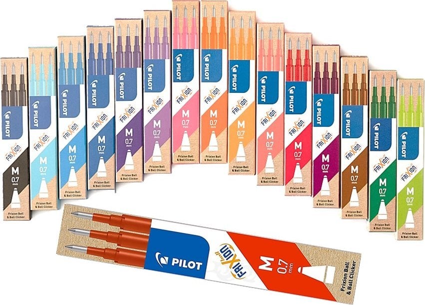 Pilot Wkłady wymazywalne Pilot Frixion M 0.7mm, RED WINE