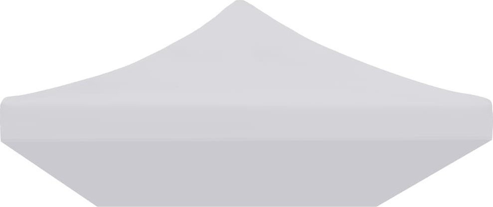 vidaXL Dach namiotu imprezowego, 3 x 6 m, biały