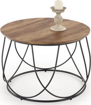 Halmar Ława NUBIRA do salonu orzech czarny HALMAR