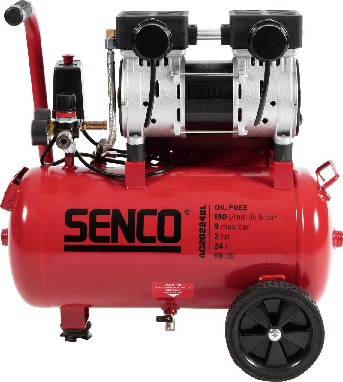 Sprężarka SENCO Air compressor 24 l, AC20224BL, SENCO