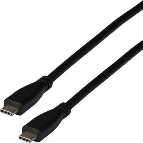 Kabel USB EFB USB-C - USB-C 2 m Czarny (EBUSBC40-20G.2)