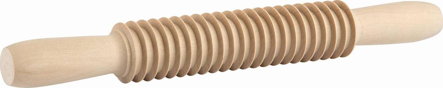 Kuchenprofi wałek do krojenia makaronu, fettuccine 7 mm, drewno grabowe, dł. 31 cm