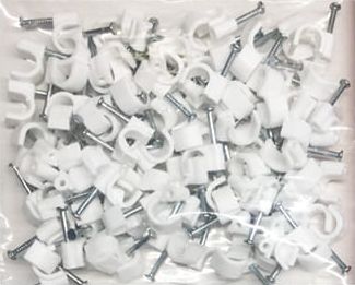 Organizer Conotech Uchwyt montażowy Biały 100 sztuk (TRZ-7N*P100)