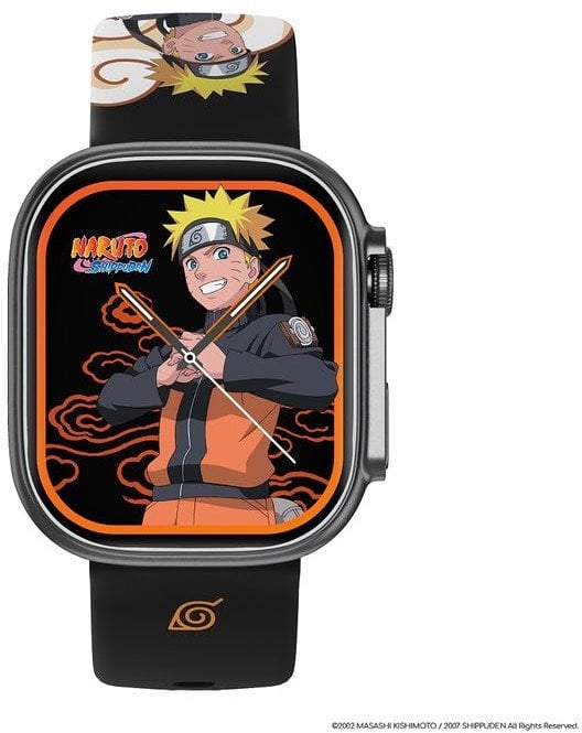 abyx Smartwatch Fit Touch 5 Naruto Uzumaki space grau