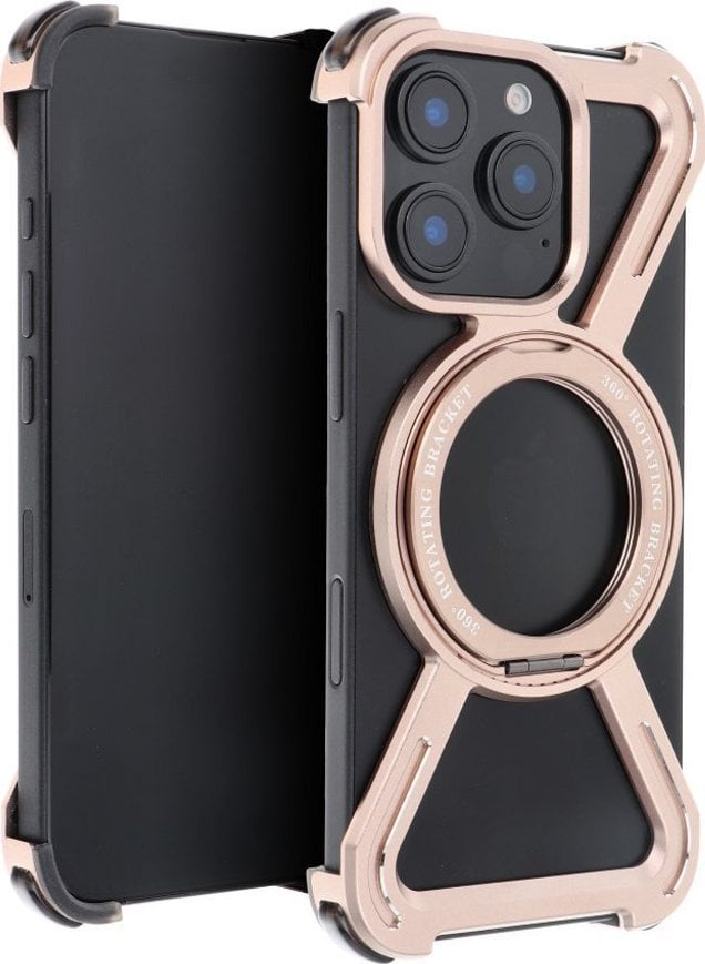 Futerał TITANIUM Escort do IPHONE 15 PRO MAX pustynny złoty