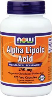NOW Foods Alpha Lipoic Acid 250mg 120 kaps.