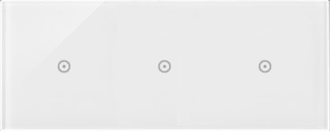 Kontakt-Simon Simon 54 Touch Panel dotykowy 3 moduły 3 pola dotykowe biała perła DSTR3111/70