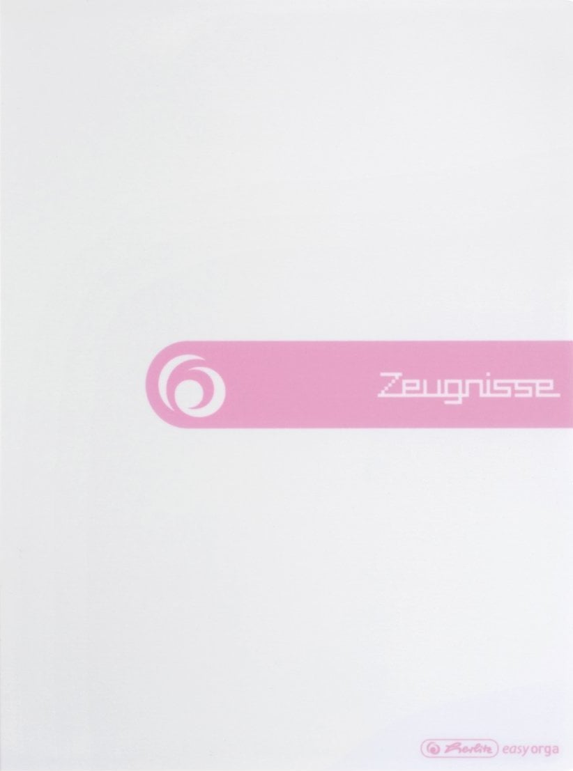 Herlitz Herlitz Sichtbuch "Zeugnisse" weiß 20 Hüllen