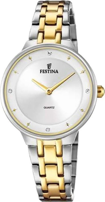 Zegarek Festina Zegarek damski Festina F20625-1 CYRKONIE srebrny