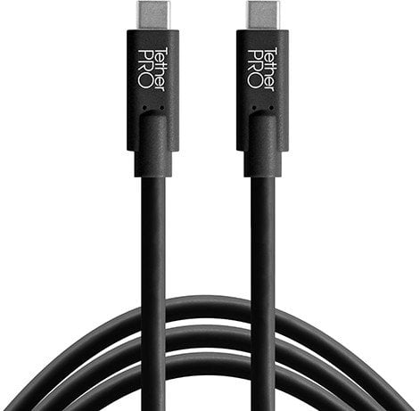 Kabel USB Tether Tools USB-C - USB-C 4.6 m Czarny