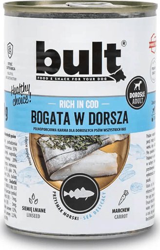 BULT BULT KARMA D/PSA BOGATA W DORSZA PUSZKA 800G