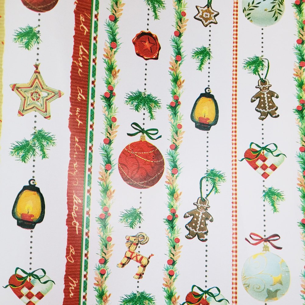 Fastima Papier świąteczny do pakowania święta 57cmx2m 2m513