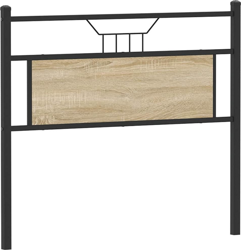 Zagłówek Sonoma Oak 107 cm Drewno i stal konstrukcyjna
