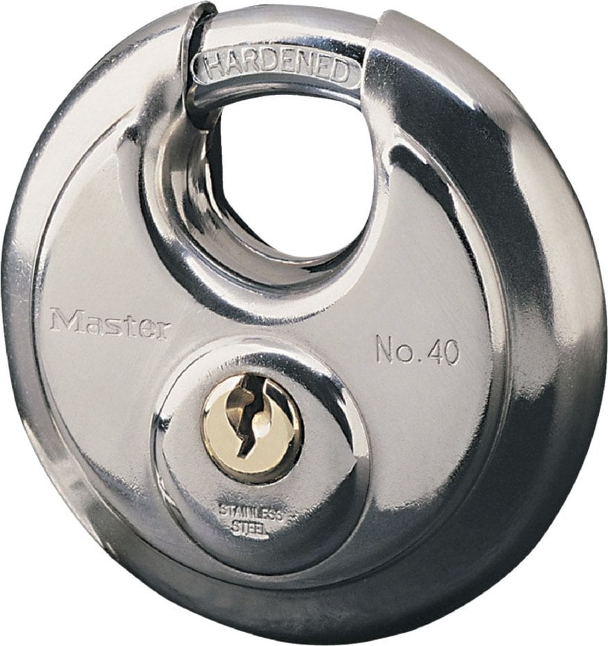 MasterLock Master Lock Disc Stainless Steel 40EURD