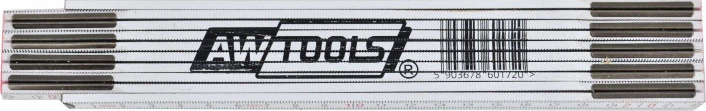 AWTools AWTOOLS MIARA SKŁADANA DREWNIANA 2m AW27011