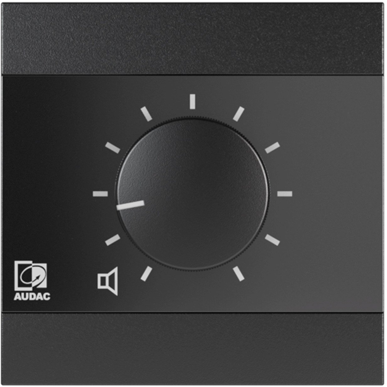 Naścienny regulator głośności AUDAC WP200/B czarny