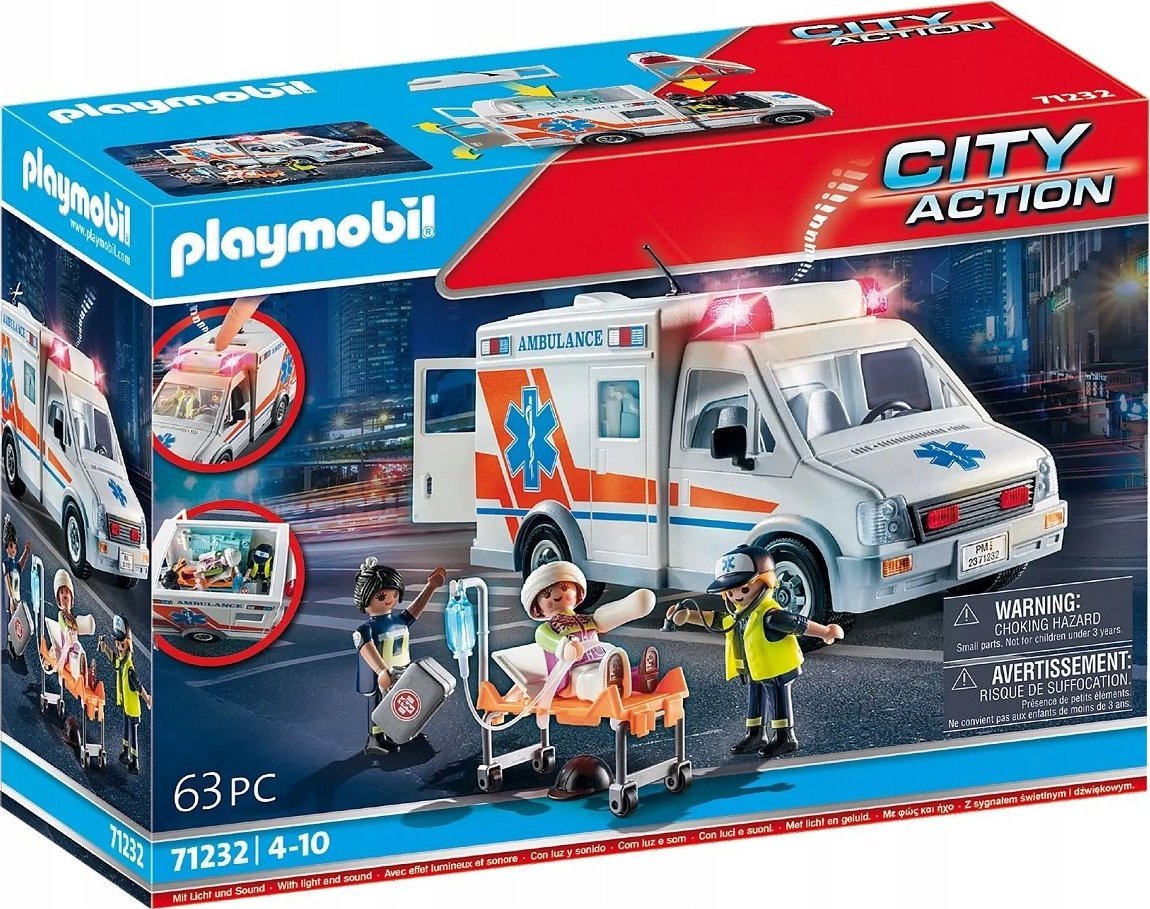 Playmobil Playmobil City Action Ambulans 71232