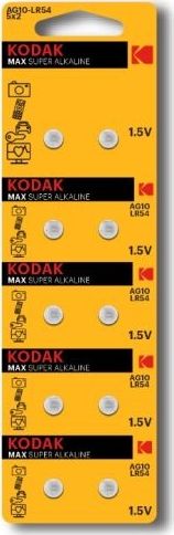 Kodak Bateria Max LR54 10 szt.