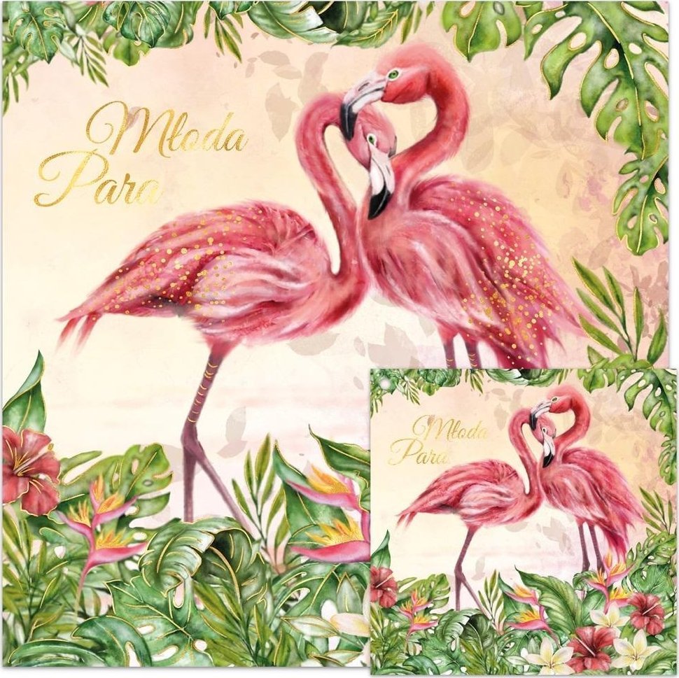 Teka Karnet KWD ¶lub flamingi